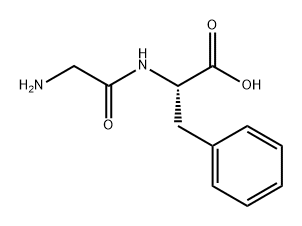 甘氨酰苯基丙氨酸, 3321-03-7, 结构式