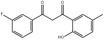 1-(3-フルオロフェニル)-3-(2-ヒドロキシ-5-メチルフェニル)プロパン-1,3-ジオン price.