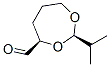 1,3-Dioxepane-4-carboxaldehyde,2-(1-methylethyl)-,(2R,4R)-(9CI)|