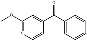 (2-METHOXY-4-PYRIDINYL)PHENYL-METHANONE Structure