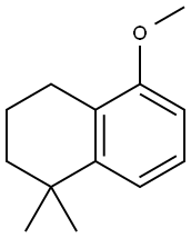 5-甲氧基-1,1-二甲基-1,2,3,4-四氢萘,33214-70-9,结构式