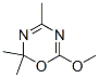 2H-1,3,5-Oxadiazine,  6-methoxy-2,2,4-trimethyl- Struktur