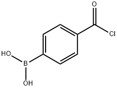 (4-CHLOROCARBONYLPHENYL)BORONIC ANHYDRIDE Structure