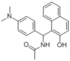 N-[(4-DIMETHYLAMINO-PHENYL)-(2-HYDROXY-NAPHTHALEN-1-YL)-METHYL]-ACETAMIDE,332174-60-4,结构式