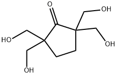 2,2,5,5-四(羟基甲基)环戊酮 结构式
