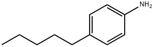 4-アミルアニリン 化学構造式