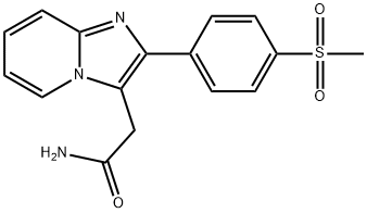 3323-10-2 2-[p-(Methylsulfonyl)phenyl]imidazo[1,2-a]pyridine-3-acetamide