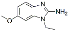 Benzimidazole, 2-amino-1-ethyl-6-methoxy- (8CI) Struktur