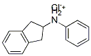 (2,3-dihydro-1H-inden-2-yl)(phenyl)ammonium chloride Structure