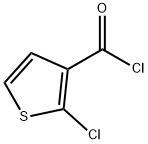 3-Thiophenecarbonyl chloride, 2-chloro- (9CI) 结构式