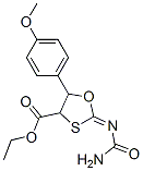 2-(카르바모일이미노)-5-(4-메톡시페닐)-1,3-옥사티올란-4-카르복실산에틸에스테르
