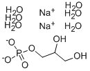 DL-Α-甘油磷酸钠,3325-00-6,结构式
