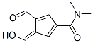 1,4-Cyclopentadiene-1-carboxamide,  4-formyl-3-(hydroxymethylene)-N,N-dimethyl-  (8CI)|