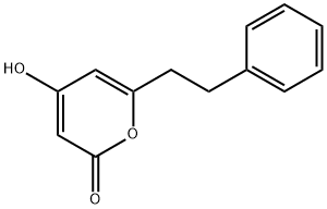 4-HYDROXY-6-PHENETHYL-PYRAN-2-ONE Structure