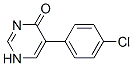 5-(4-CHLOROPHENYL)-1H-PYRIMIDIN-4-ONE Structure