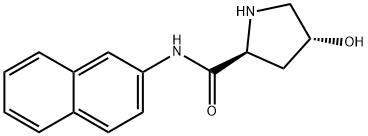 3326-64-5 (2S)-4β-ヒドロキシ-N-(2-ナフチル)-2α-ピロリジンカルボアミド