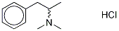 rac N,N-DiMethyl AMphetaMine Hydrochloride Structure