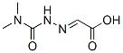 Acetic acid, [[(dimethylamino)carbonyl]hydrazono]- (9CI) Structure