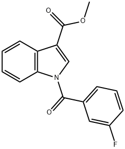 1H-인돌-3-카르복실산,1-(3-플루오로벤졸)-,메틸에스테르