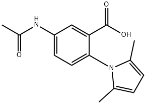 CHEMBRDG-BB 5948197|5-(乙酰氨基)-2-(2,5-二甲基-1H-吡咯-1-基)苯甲酸