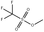 Methyl trifluoromethanesulfonate Struktur