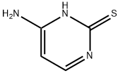 4-AMINO-2-MERCAPTOPYRIMIDINE Struktur