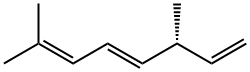 (3R,4E)-3,7-Dimethyl-1,4,6-octatriene Structure