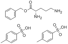 benzyl L-ornithine di(4-toluenesulphonate,33303-49-0,结构式