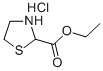 ETHYL THIAZOLIDINE-2-CARBOXYLATE HYDROCHLORIDE Structure