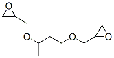 1,3-bis(2,3-epoxypropoxy)butane Structure