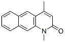 Benzo[g]quinolin-2(1H)-one, 1,4-dimethyl- (8CI,9CI) 化学構造式