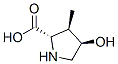 L-Proline, 4-hydroxy-3-methyl-, (3R,4R)- (9CI) Struktur