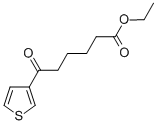 ETHYL 6-OXO-6-(3-THIENYL)HEXANOATE Structure