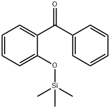 2-[(Trimethylsilyl)oxy]benzophenone,33342-95-9,结构式