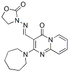 33345-97-0 2-(Hexahydro-1H-azepin-1-yl)-3-[(2-oxooxazolidin-3-yl)iminomethyl]-4H-pyrido[1,2-a]pyrimidin-4-one