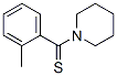 1-(2-Methylbenzothioyl)piperidine Structure