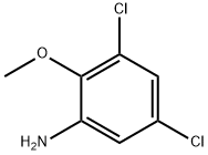 BENZENAMINE, 3,5-DICHLORO-2-METHOXY- Structure