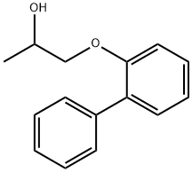 1-(1,1'-Biphenyl-2-yloxy)-2-propanol Structure