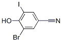 3-溴-4-羟基-5-碘-苯甲腈 结构式