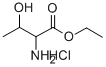 ethyl DL-threoninate hydrochloride Struktur