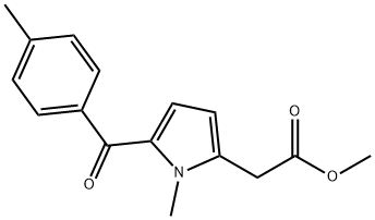 methyl 1-methyl-5-(4-methylbenzoyl)-1H-pyrrole-2-acetate|托美丁甲酯