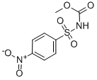 methyl [(4-nitrophenyl)sulphonyl]carbamate|