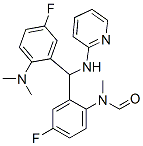 N-(2-[(2-DIMETHYLAMINO-5-FLUORO-PHENYL)-(PYRIDIN-2-YLAMINO)-METHYL]-4-FLUORO-PHENYL)-N-METHYL-FORMAMIDE Structure