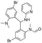 N-(4-BROMO-2-[(5-BROMO-2-DIMETHYLAMINO-PHENYL)-(PYRIDIN-2-YLAMINO)-METHYL]-PHENYL)-N-METHYL-FORMAMIDE Structure