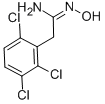 BENZENEETHANIMIDAMIDE,2,3,6-TRICHLORO-N-HYDROXY- 结构式