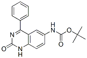 Carbamic acid, (1,2-dihydro-2-oxo-4-phenyl-6-quinazolinyl)-, 1,1-dimethylethyl ester (9CI),333749-41-0,结构式