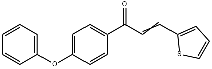 (E)-1-(4-phenoxyphenyl)-3-(2-thienyl)-2-propen-1-one|