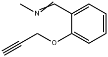 Methanamine, N-[[2-(2-propynyloxy)phenyl]methylene]- (9CI) Structure