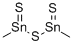 dimethyldithioxodistannathiane Structure