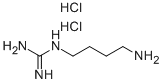 アグマチン二塩酸塩 化学構造式